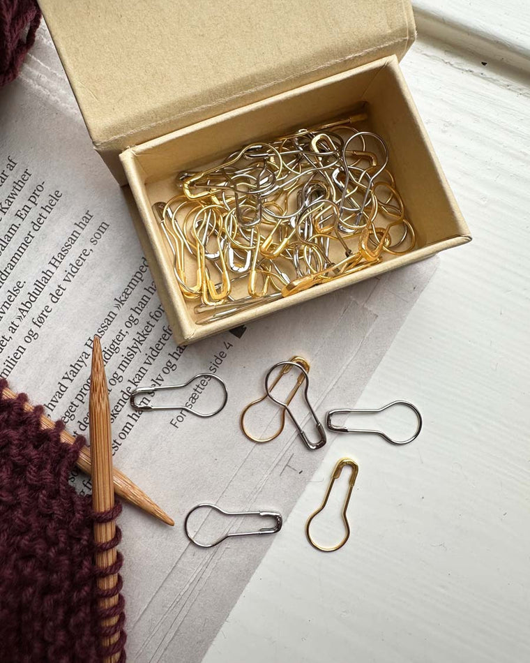 Opening stitch markers