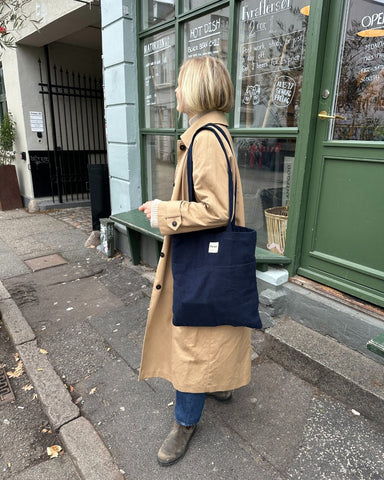 Knitter's Tote Bag - Night Sky