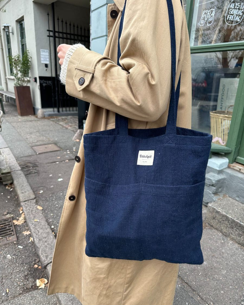 Knitter's Tote Bag - Night Sky