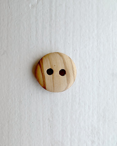 Wooden button Ø18 mm - 1 pc