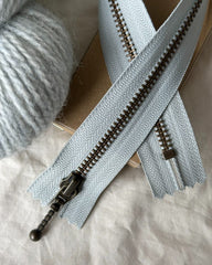 Zipper 35 cm - Sea foam