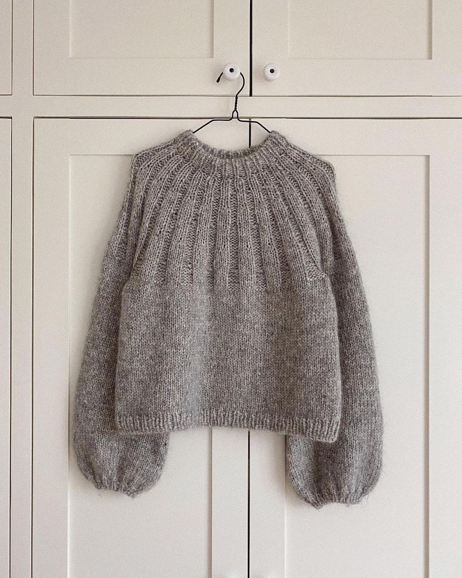 Sunday Sweater pattern by PetiteKnit